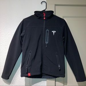 🔥🔥🔥SOLD🔥🔥🔥TESLA Motors Official Black Soft Shell Embroidered